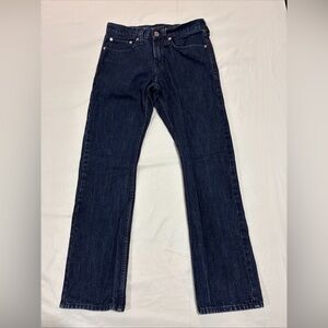 Bullhead Jeans Men 29x30 Blue Slim Straight Denim Pants Y2K Dark Wash Cotton